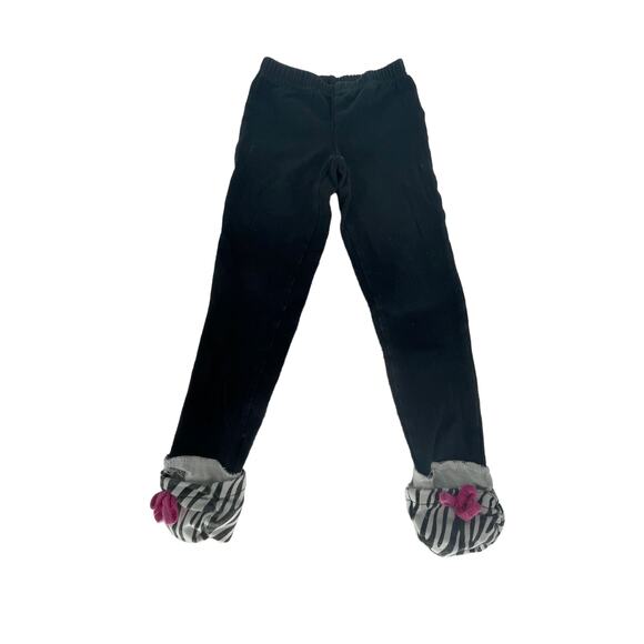 Nannette Lepore Girls Zebra Print Legging Pants & Jacket Outfit Set Size 4T - Picture 6 of 8